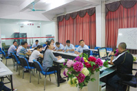 October 16, 2014 Mingbang chemical automotive paint division training session was held